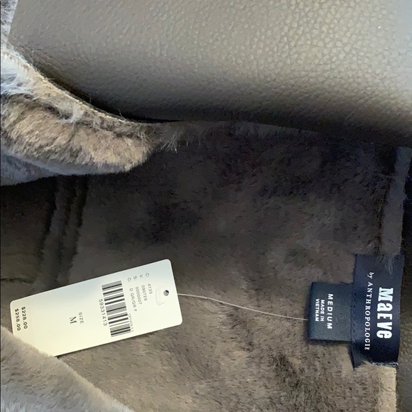 Maeve by Anthropology Kerry Reversible coat NWT M - Picture 6 of 7